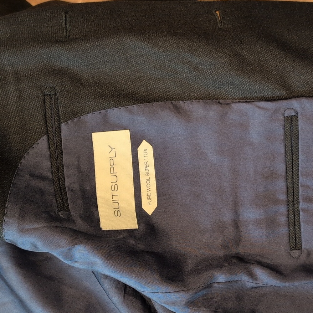 Suitsupply Napoli Straight Slim Jacket Zignone Super 110's Wool Size 50 US 40 - Picture 5 of 9